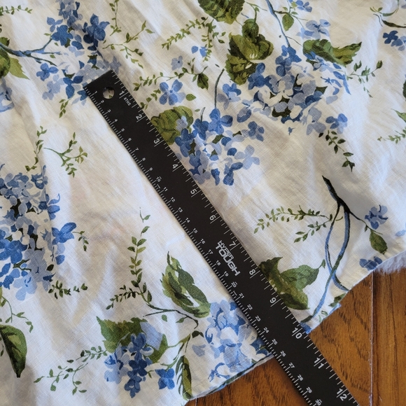 Reformation Tagliatelle Midi Dress Women's 10 Linen Smocked Floral White - Picture 13 of 15